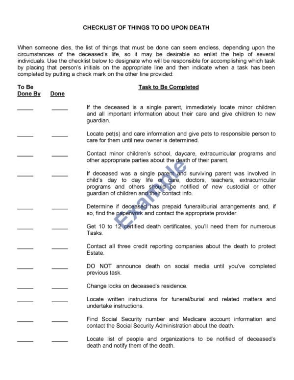 End of Life Planner - Image 7